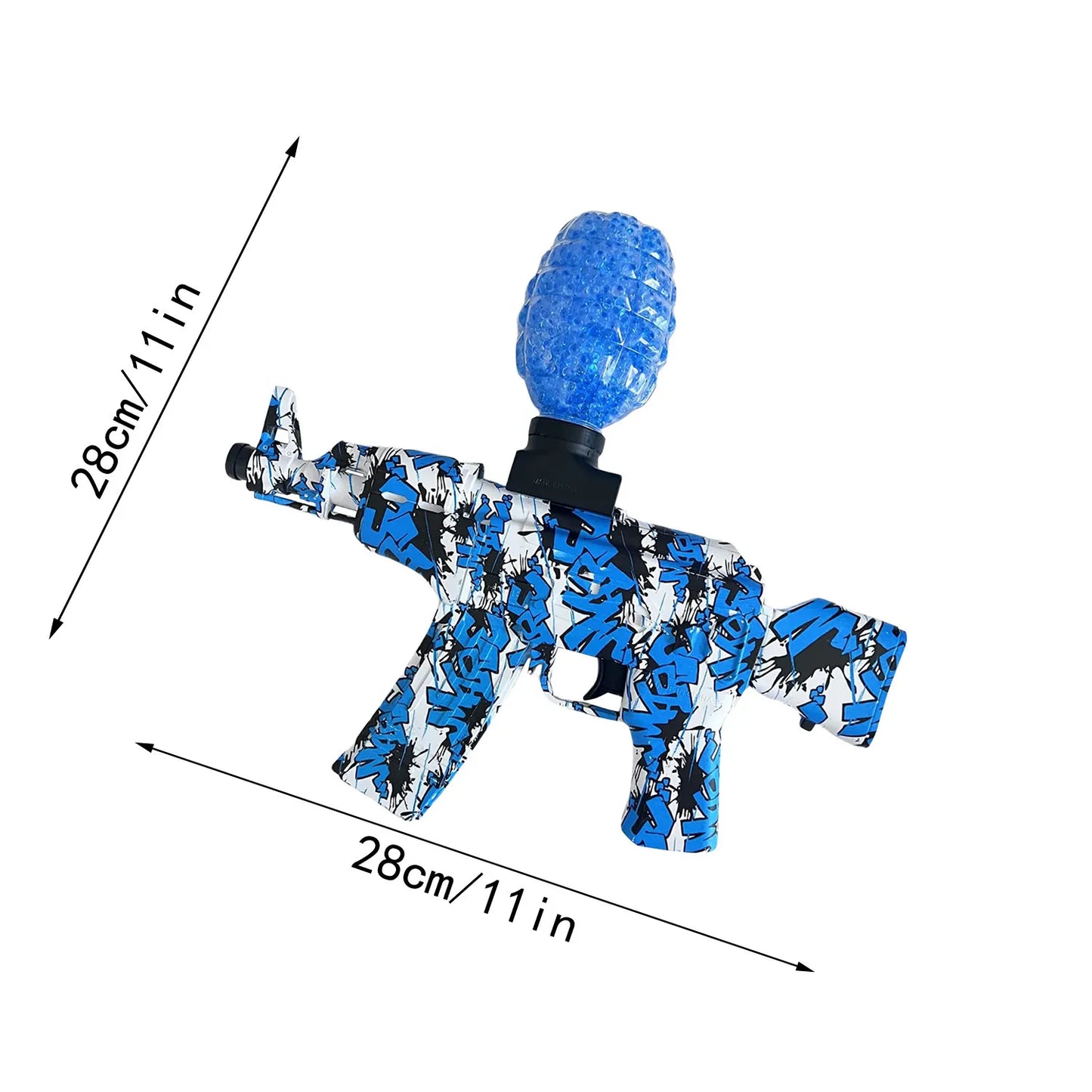 Electric Gel Bal Gun Toys Water Gel Ball Beads Shooter AK-47 Weapon CS Fighting Outdoor Game Airsoft for Children Adult