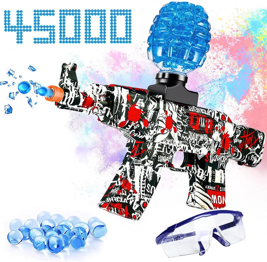 Electric Gel Bal Gun Toys Water Gel Ball Beads Shooter AK-47 Weapon CS Fighting Outdoor Game Airsoft for Children Adult