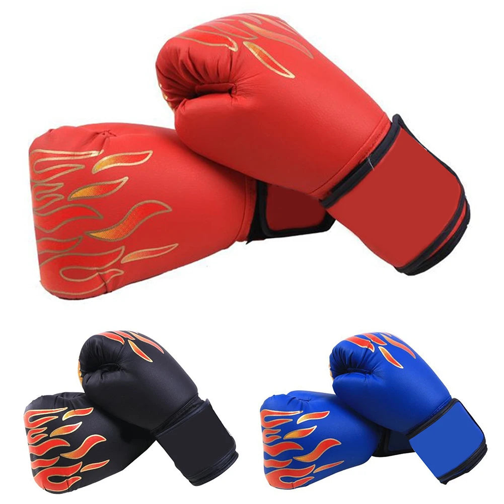 Children's Boxing Gloves Professional Training Boxing Gloves Durable Kickboxing Muay Thai Mitts For Training Sports Glove