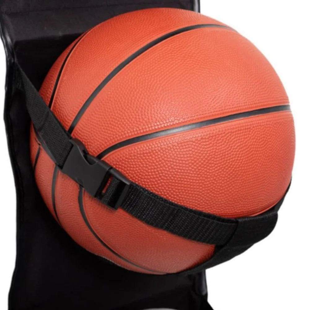 Hanging Sports Equipment Organizer Foldable Garage Sports Ball Storage for Basketball Football Volleyball Tennis Soccer