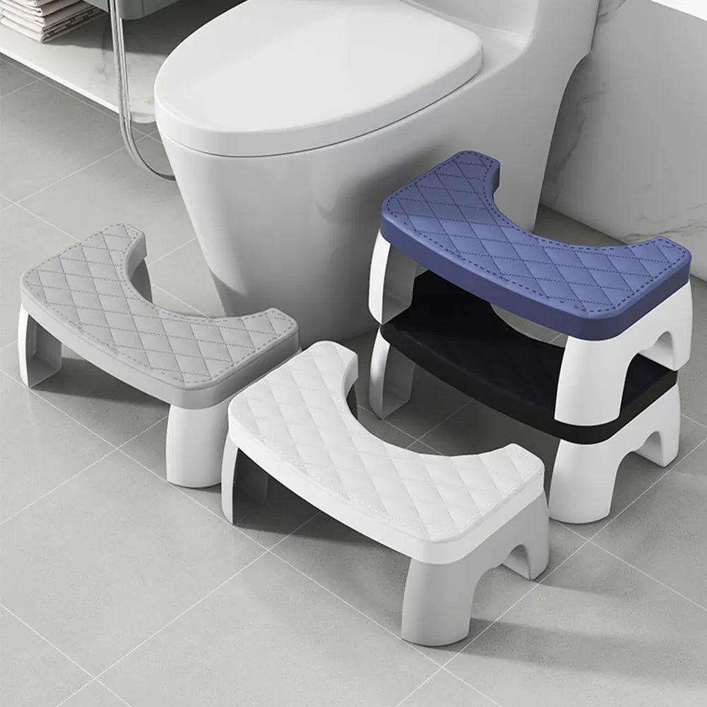 Toilet Stool Non-Slip Potty Stool Portable Toilet Squat Stool Removable Home Adult Bathroom Accessories