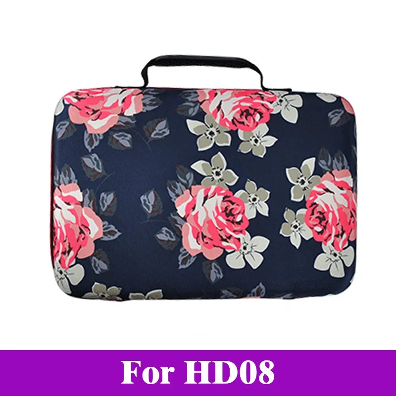 Hard EVA Case for Dyson Supersonic Hair Dryer HD08/HD15 Storage Bags Portable Travel Carrying Box Pink Black and Printing