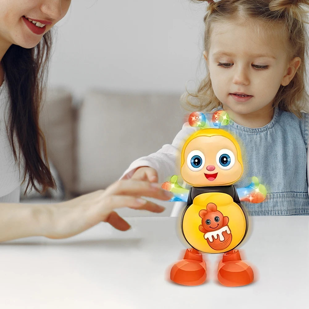 Cartoon Musical Dancing Toy Educational Toys Interactive Singing Animal for Kids Christmas Birthday Gifts for Boys Girls