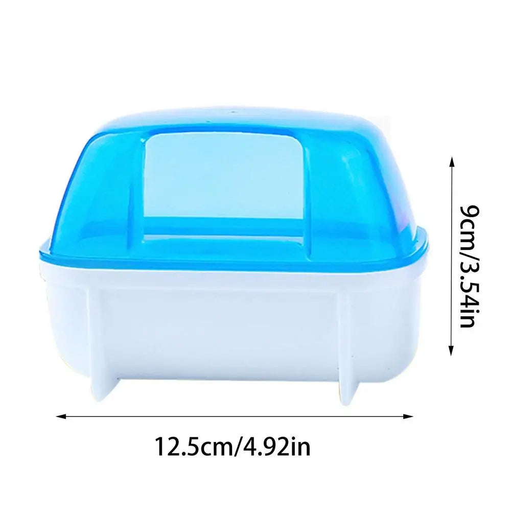 Hamster Sand Bath Chinchilla Dust Bath House Detachable Hamster Bath Hamster Litter Box Stable Hamster Bathtub Toilet For Dwarf