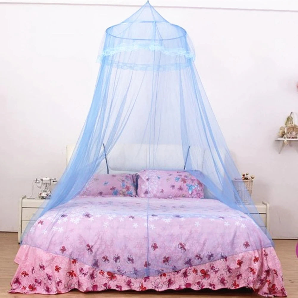 Children Bed Room Canopy Hanging Mosquito Net Princess Dome Foldable Bedcover for Kids Insect Proof Elegant Netting