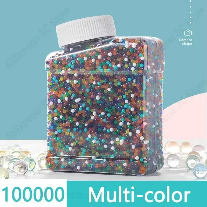 50000 Growing Water Ball Beads Ammo For  Gun Glock Pistol Toy Guns M416