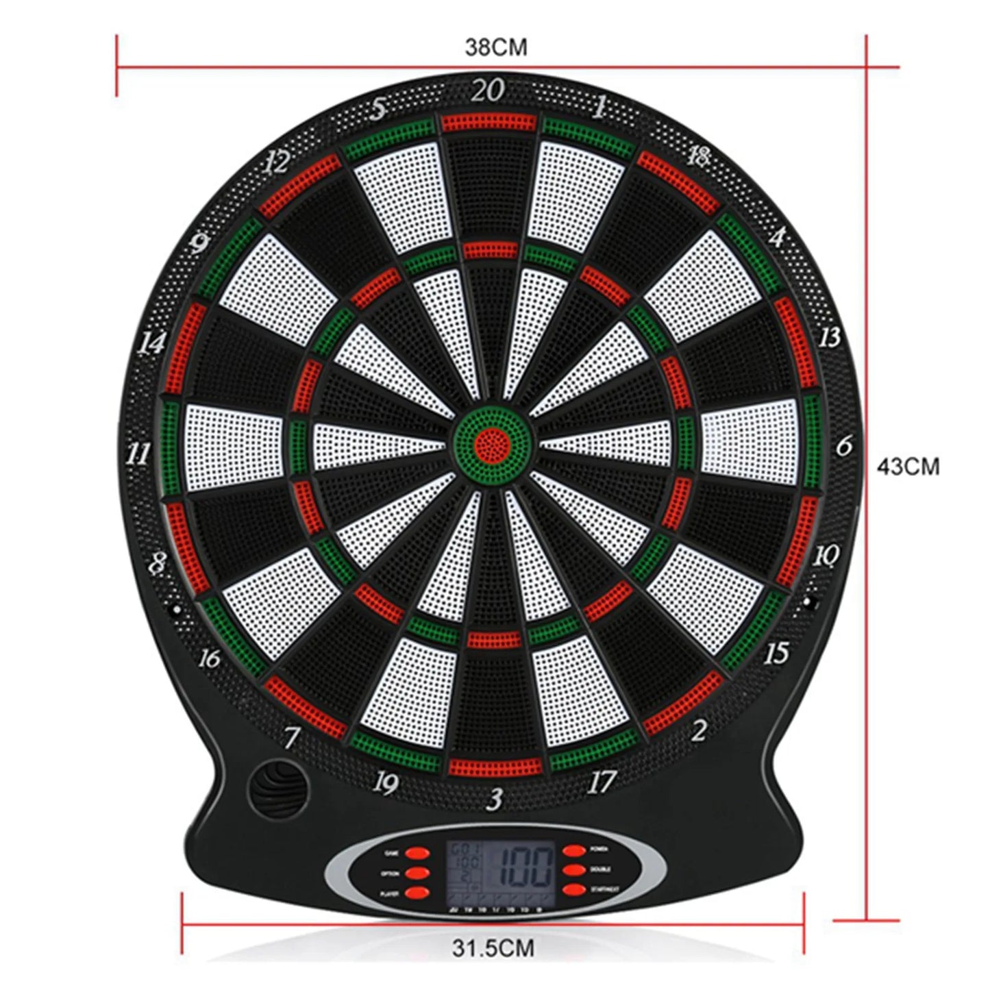 1pc Electronic Games Professional Electronic Hanging Dartboard LCD Scoring Indicator Game With Darts target games