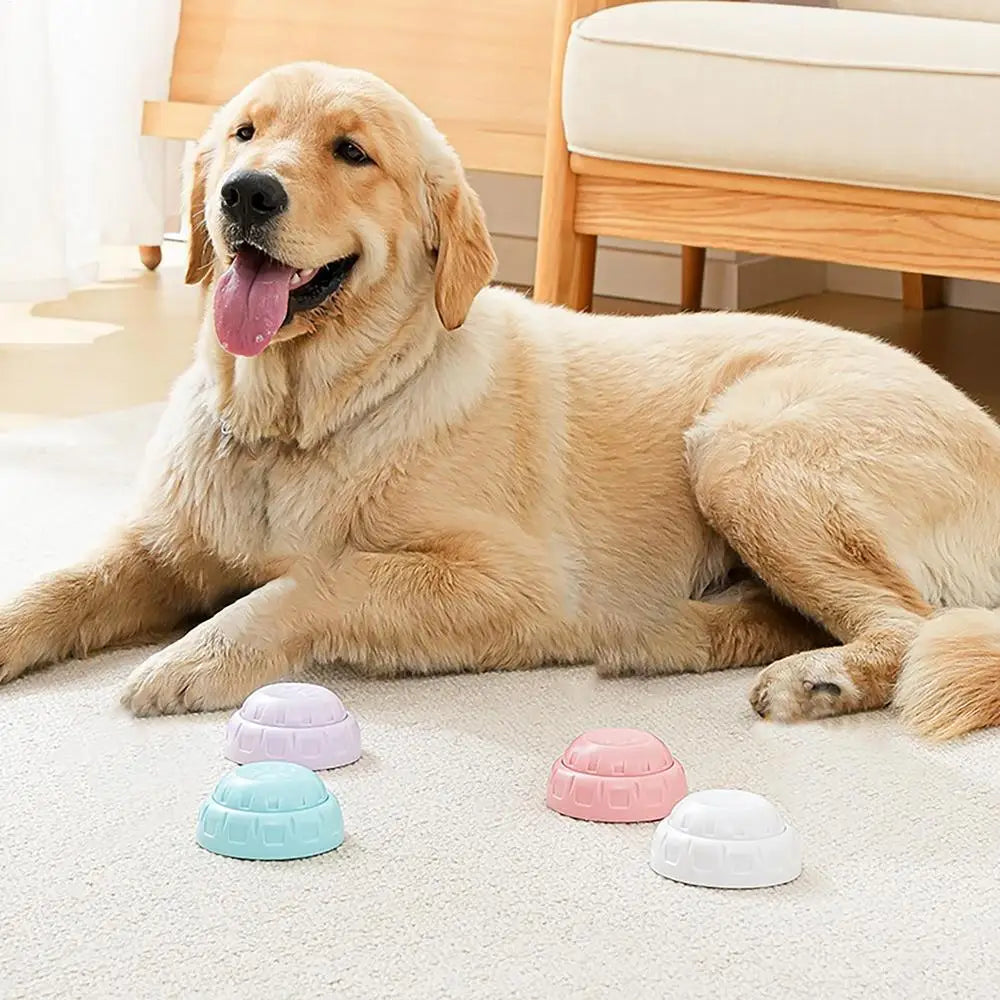 Dog Recordable Button Interactive Communication Talking Button Voice Training Buzzer Recordable Dog Toys Speaking Button