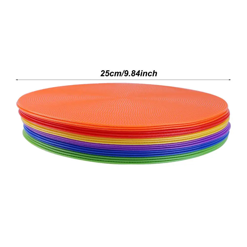 Soccer Training Flat Disc Football Training Marker Plate Exercising Plate Disc For Soccer Multifunctional Training Equipment For