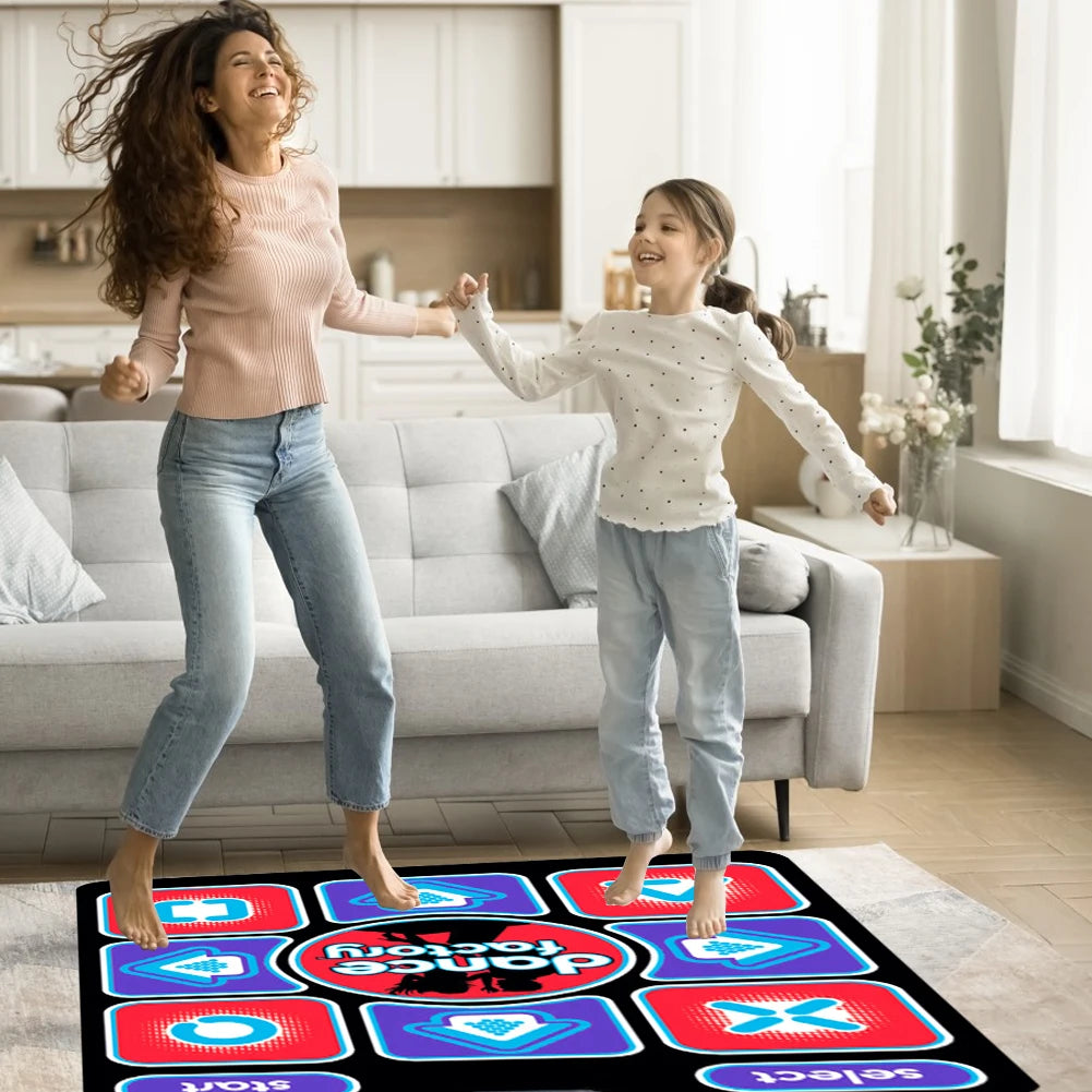 Electronic Dance Pad Dancing Mat Family Music Game Mat Dancing Pad for Kids and Adults for Exercise & Games