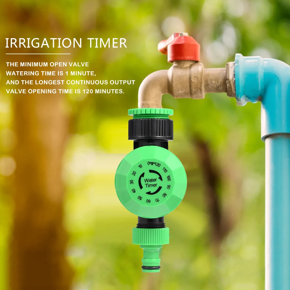 Home Garden Irrigation System Mechanical Timer Controller Automatic Sprinkler Watering Toolsfor Flower Plants Lawn Agriculture