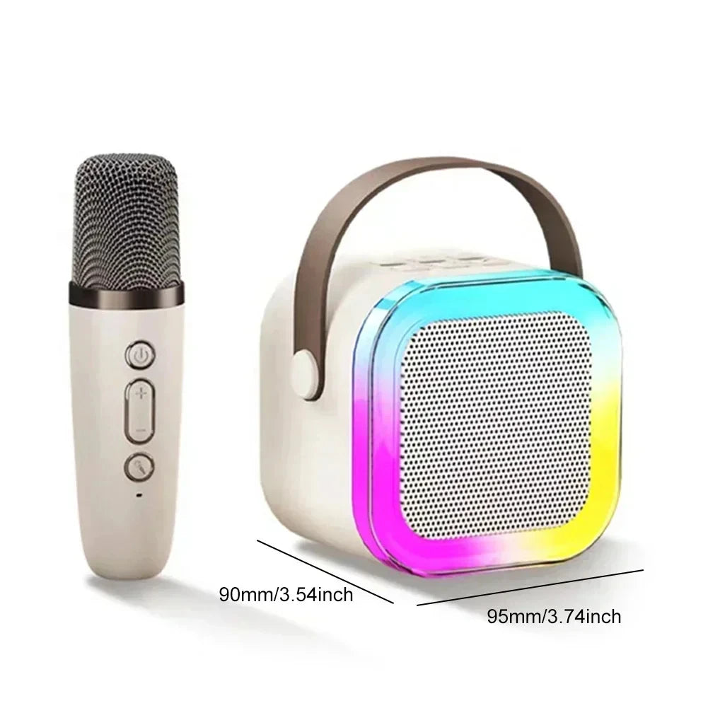 K12 family singing Karaoke machine for home kids gifts portable speaker system with Bluetooth 5,3 PA