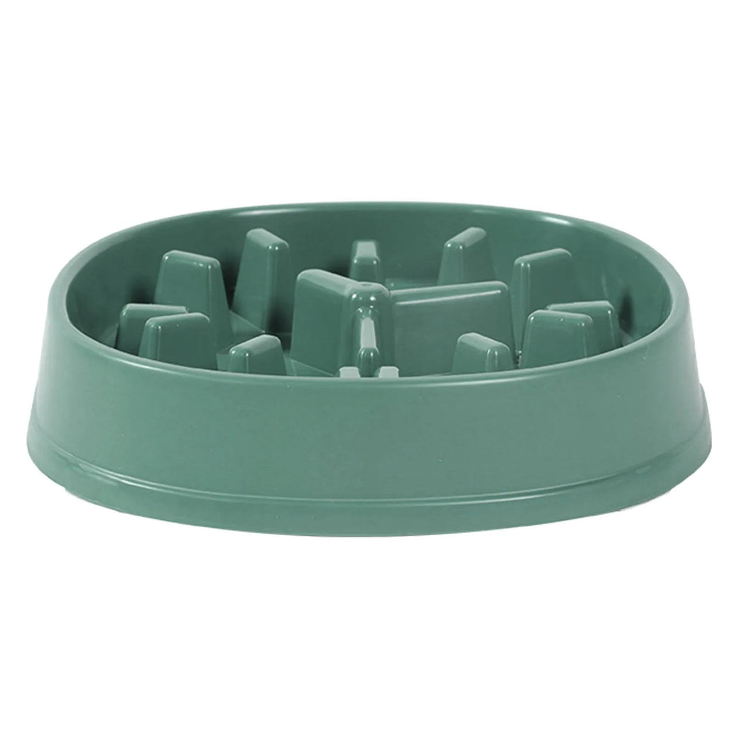 Pet Dog Bowl Dog Slow Feeder Bowl Puppy Cat Slow Eating Dish Bowl Anti-Gulping Food Plate Feeding Dog Cat Food Bowl Pet Supplies