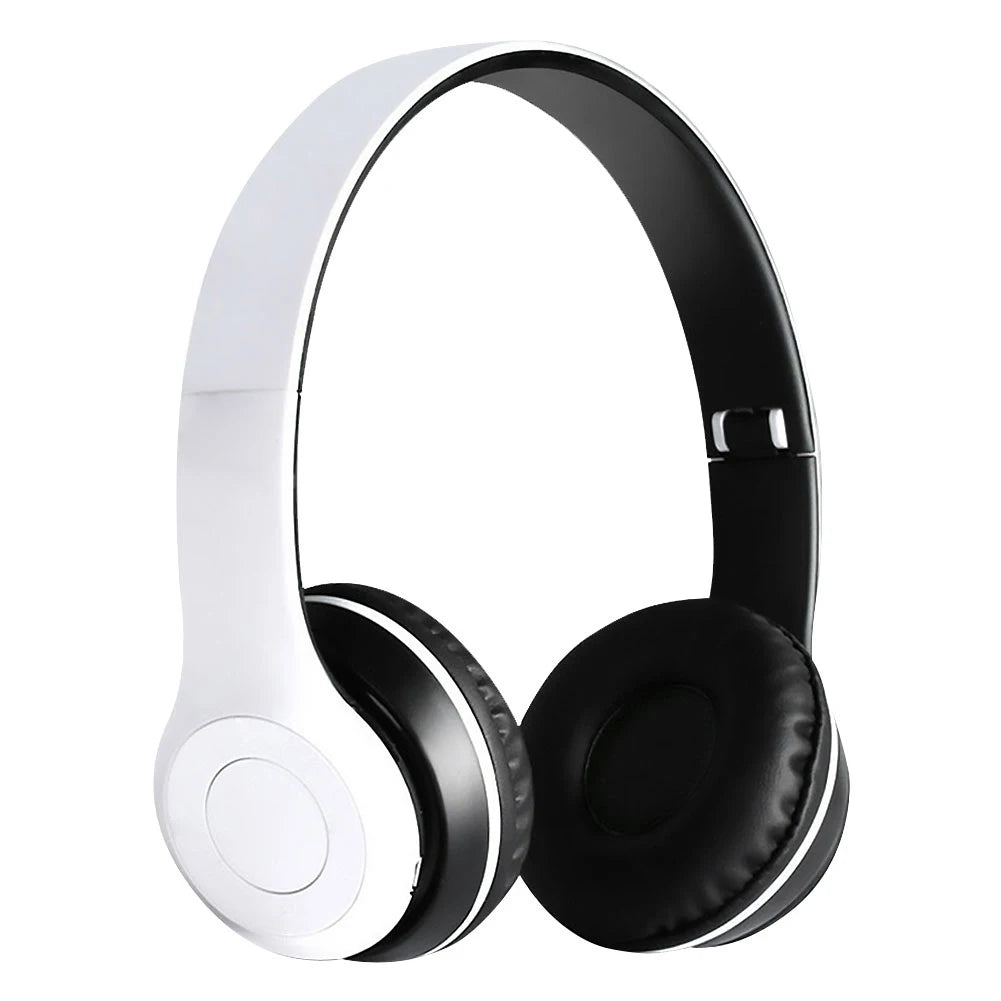 P47 Wireless Over Ear Headset Noise Cancelling Bluetooth-Compatible 5.0 Sports Game Headset Support Hands-Free for Smartphone