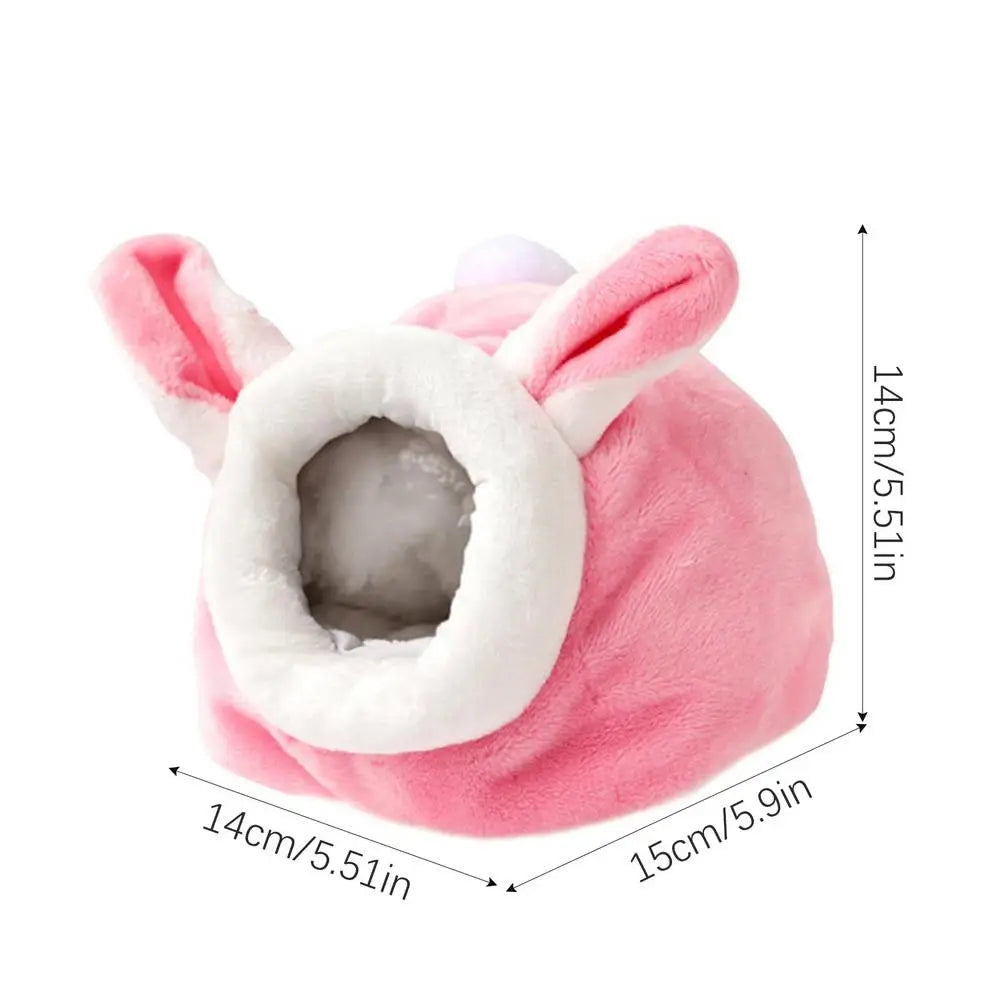 Hamster Beds Cartoon Chinchilla Bed Bedding House Hamster Hammock Non-Slip Small Animal Cage Accessories For Dwarf Hamsters