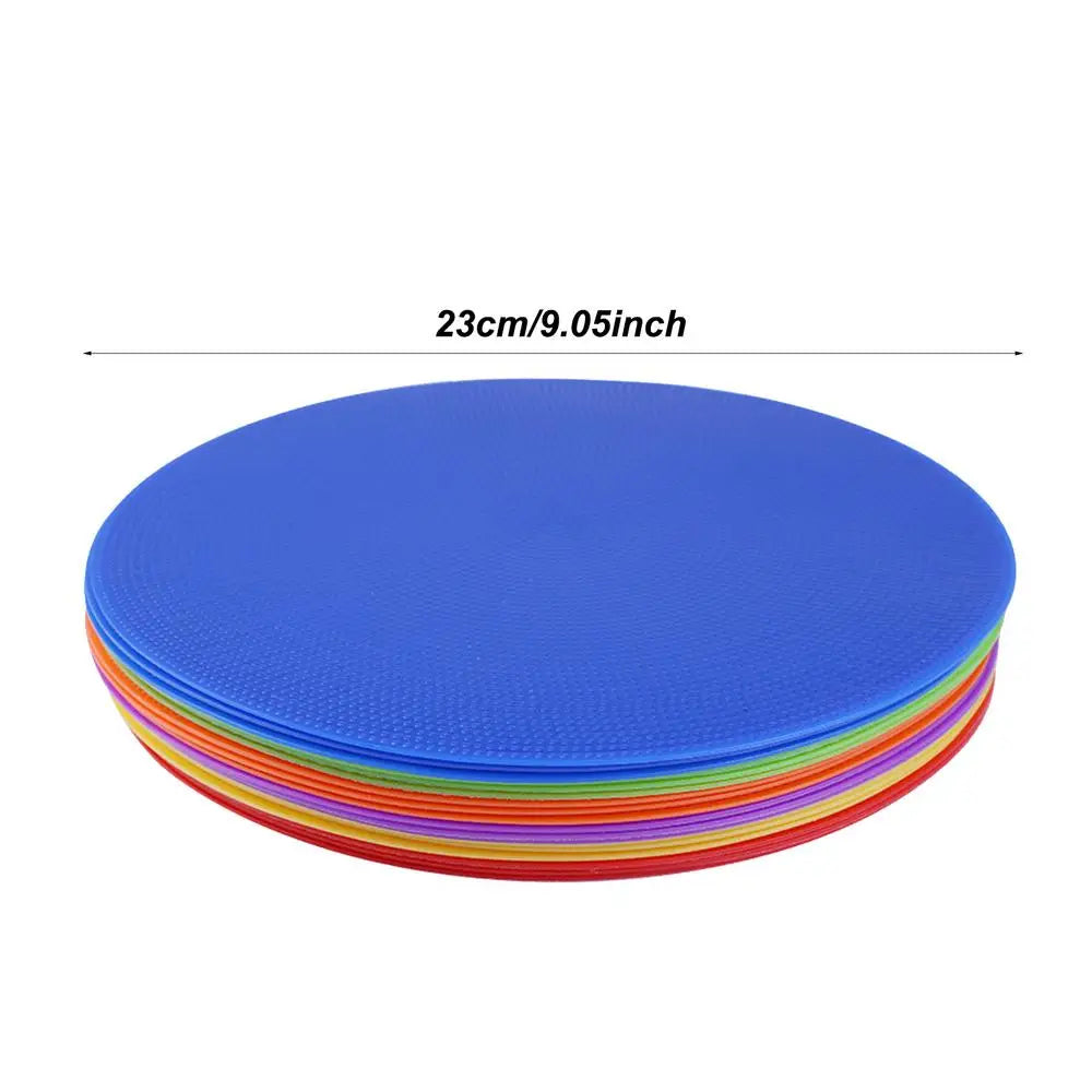 Soccer Training Flat Disc Football Training Marker Plate Exercising Plate Disc For Soccer Multifunctional Training Equipment For