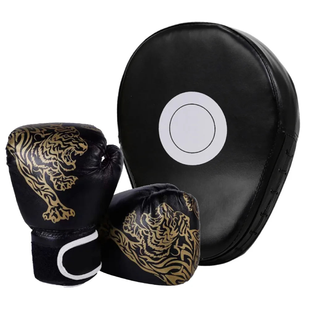 Martial Arts Training Curved Boxing Pad PU Leather Punching Bag Muay Thai Taekwondo Sanda Kickboxing Boxing Focus Pad Hand Targe