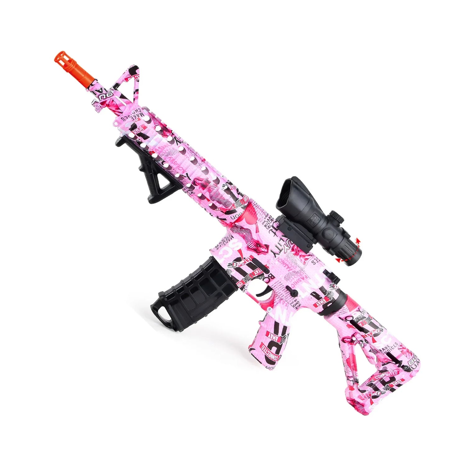 M416 Water Gel Guns Electric Manual 2 Modes Toy Gun 98CM Weapons Hydrogel Guns Rifle Automatic Shooting Toy for Boys Adults CS