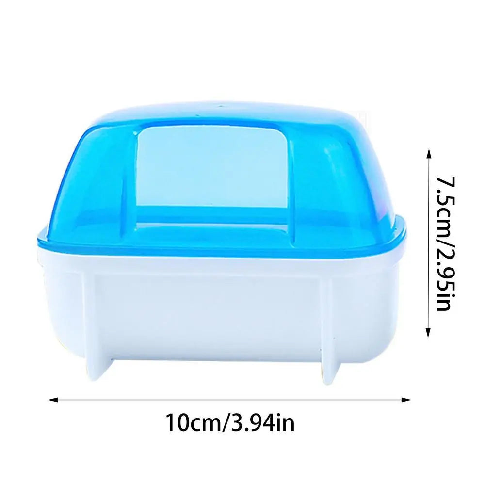 Hamster Sand Bath Chinchilla Dust Bath House Detachable Hamster Bath Hamster Litter Box Stable Hamster Bathtub Toilet For Dwarf