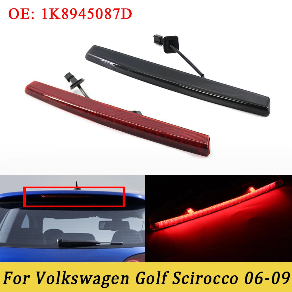 High Level Brake Light Third Brake Stop Lamp For Volkswagen Golf Scirocco 06-09 Third Brake Light Rear Tail Led Lights