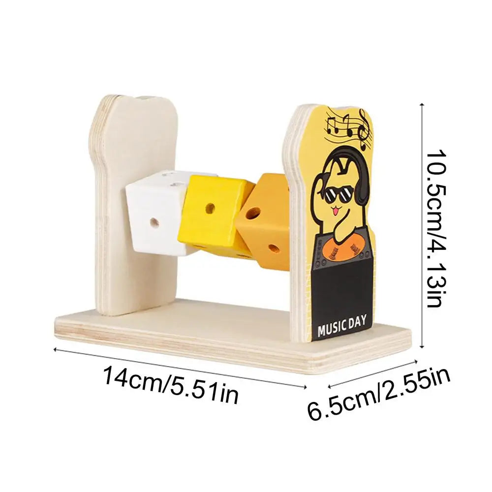 Chew Toys For Hamsters Hamster Wood Training Blocks Creative Hamster Chew Blocks Toys Wooden Hamster Cage Accessories