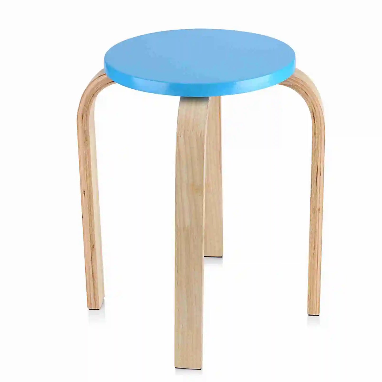 Anti-Slip Bent Wood Stacking Stool Candy Color Home Furniture Kids Room Decor Bentwood Stool Stool Kids Stool Wooden Stool