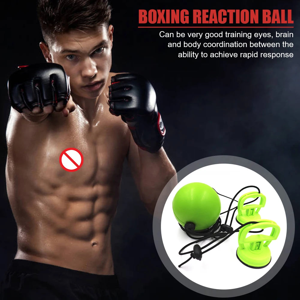 Boxing Reflex Speed Ball Sanda Hand Eye Training Fight Ball Fitness Equipment Exerciser Equipments Gym Training