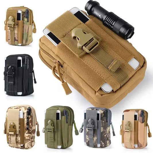 Molle Pouch Multipurpose Waist Bag Tactical Holster Waist Belt Pack Wallet Pouch Purse Phone Case