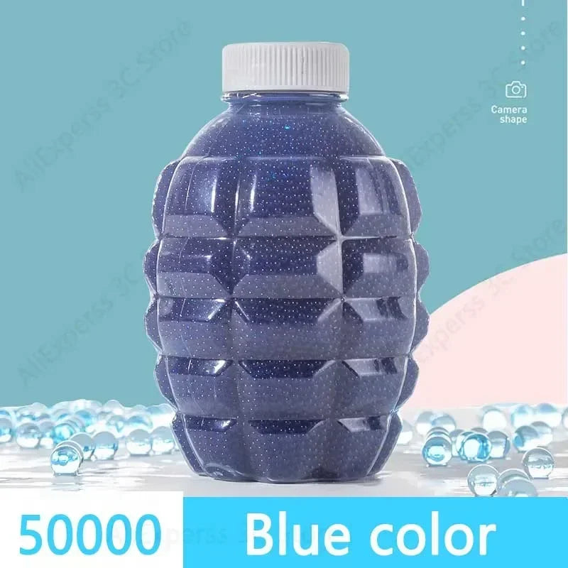 50000 Growing Water Ball Beads Ammo For  Gun Glock Pistol Toy Guns M416