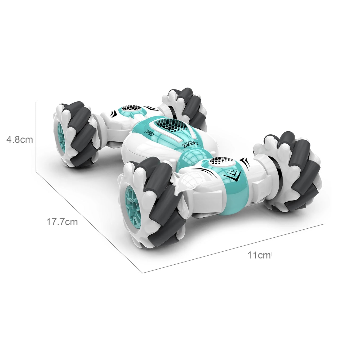 S-012 RC Stunt Car Remote Control Watch Gesture Sensor Deformable Electric Toy Cars New2.4GHz 4WD Rotation kids Christmas gifts