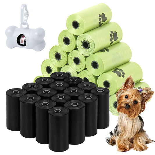 10/20/50pcs Dog Poop Bags Disposable Pet Waste Bags Dog Up Clean Bag Dispenser Outdoor Clean Pet Supplies