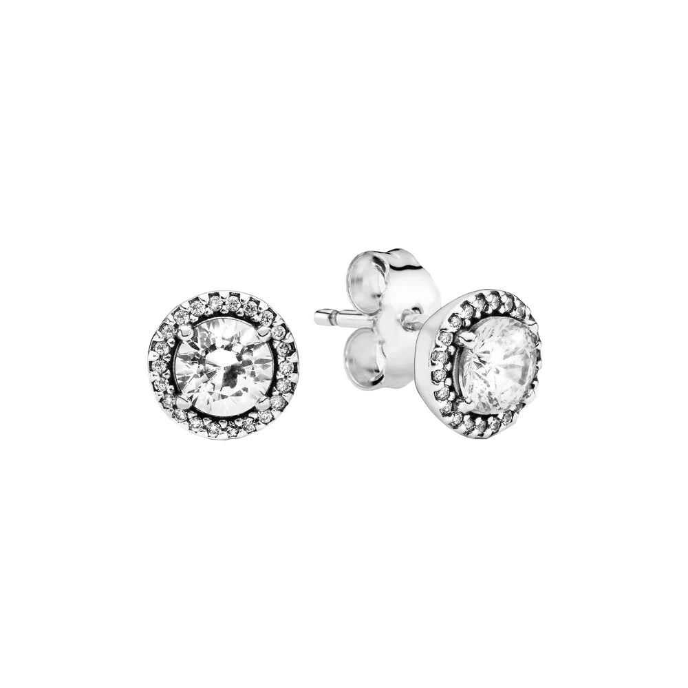 925 Sterling Silver Celestial Sparkling Star&Snowflake Stud Earrings Fit Original Charm Jewelry Party Gifts For Women