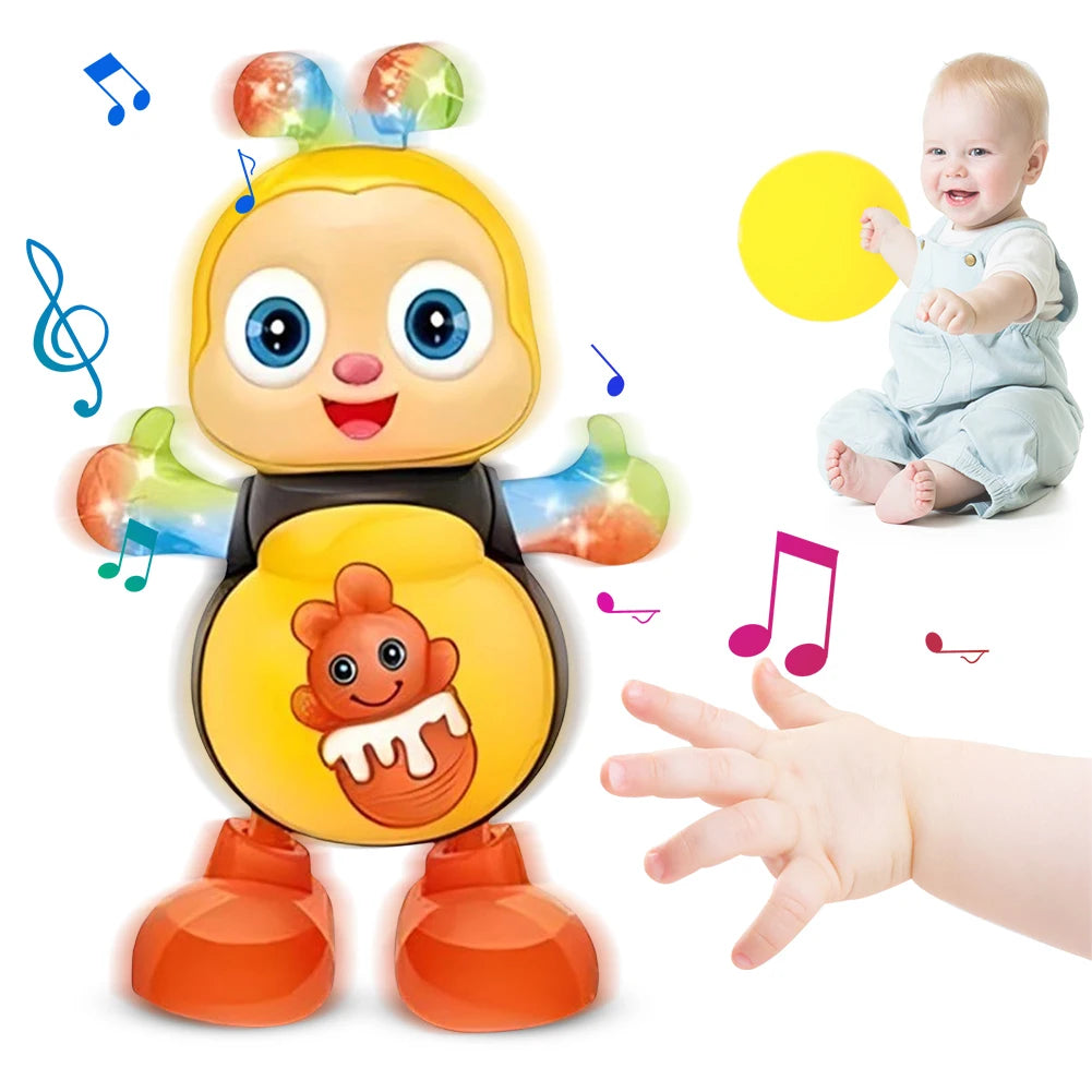 Cartoon Musical Dancing Toy Educational Toys Interactive Singing Animal for Kids Christmas Birthday Gifts for Boys Girls