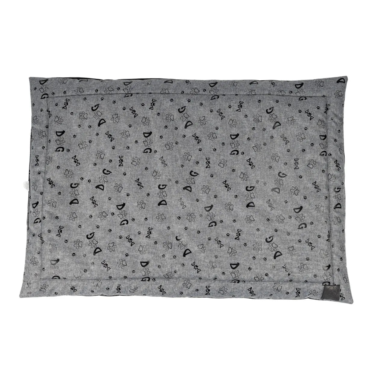 Dog Mat Waterproof Grey DOG 70x50cm