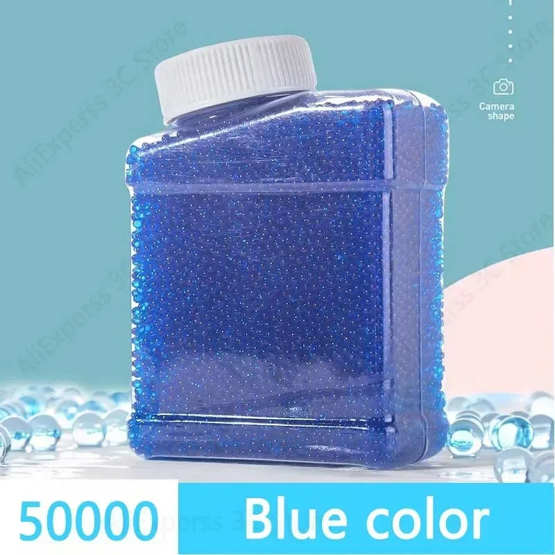 50000 Growing Water Ball Beads Ammo For  Gun Glock Pistol Toy Guns M416