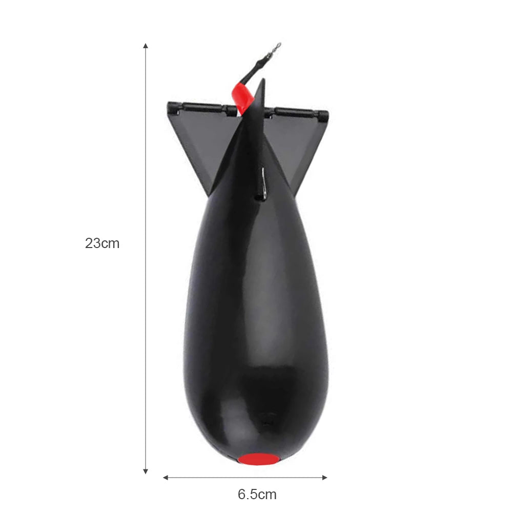 Carp Fishing Rocket Feeder Portable Small Spod Bomb Float Bait Holder Pellet Rockets Feeders Lure Container Fishing Accessories