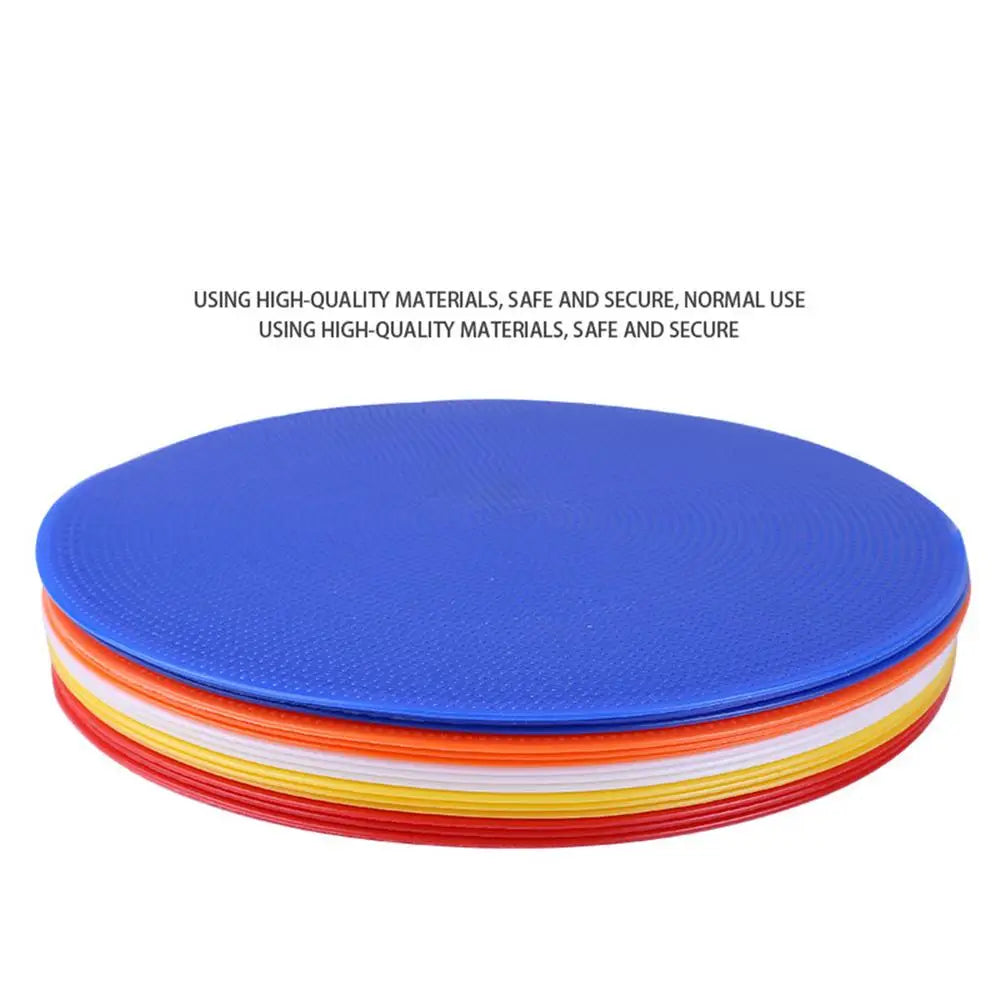 Soccer Training Flat Disc Football Training Marker Plate Exercising Plate Disc For Soccer Multifunctional Training Equipment For