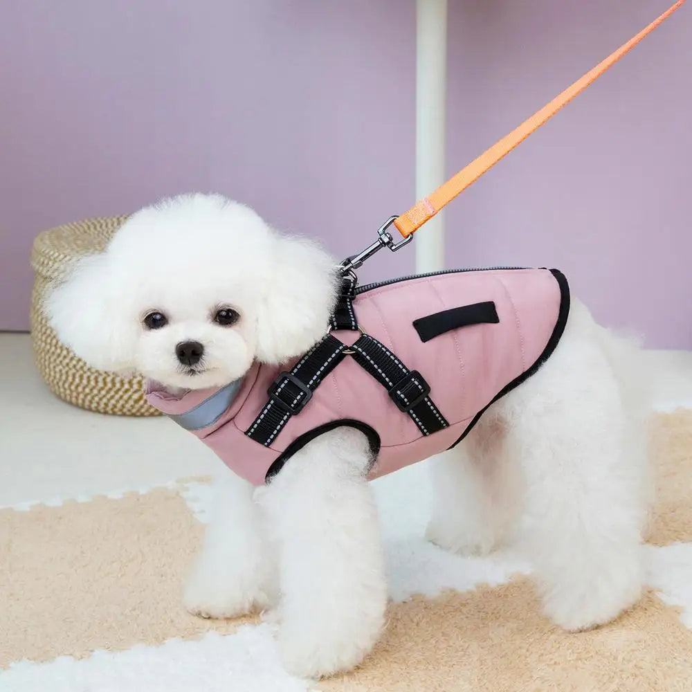 Dog Winter Clothes Warm Waterproof Dog Coat Pet Supplies Polar Fleece Cozy Cold Weather Dog Clothes For Dogs