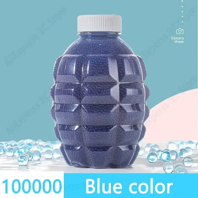 50000 Growing Water Ball Beads Ammo For  Gun Glock Pistol Toy Guns M416