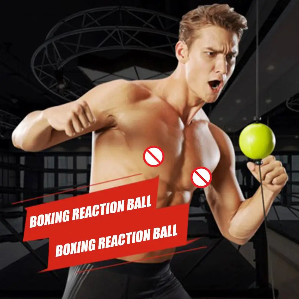 Boxing Reflex Speed Ball Sanda Hand Eye Training Fight Ball Fitness Equipment Exerciser Equipments Gym Training