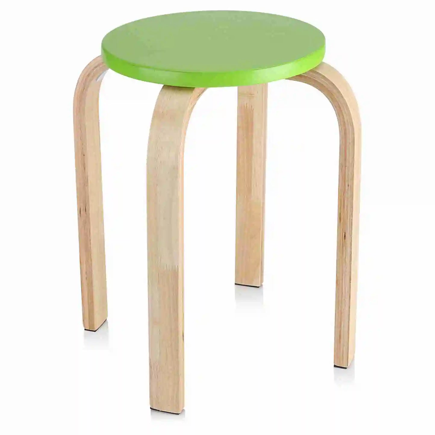 Anti-Slip Bent Wood Stacking Stool Candy Color Home Furniture Kids Room Decor Bentwood Stool Stool Kids Stool Wooden Stool