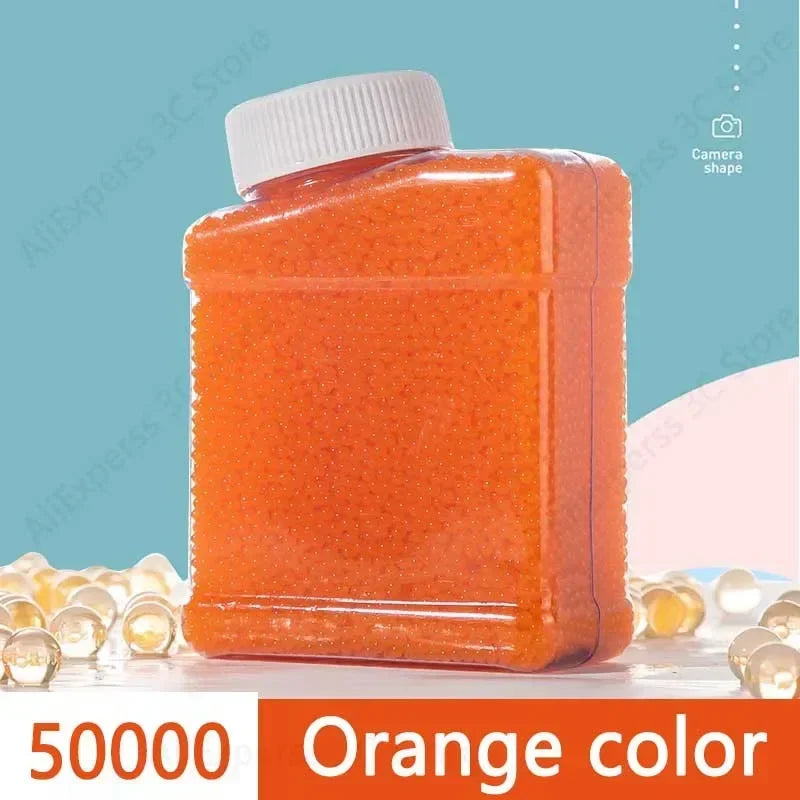 50000 Growing Water Ball Beads Ammo For  Gun Glock Pistol Toy Guns M416