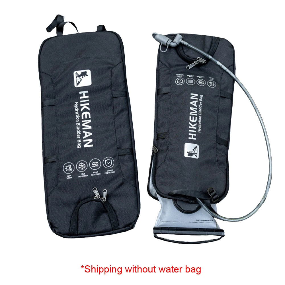 Insulated Cooler Bag for 1-2L & 2-3L Water Bladder Water Resistant Water Bladder Insulator Bag for Hiking Cycling Camping Skiing