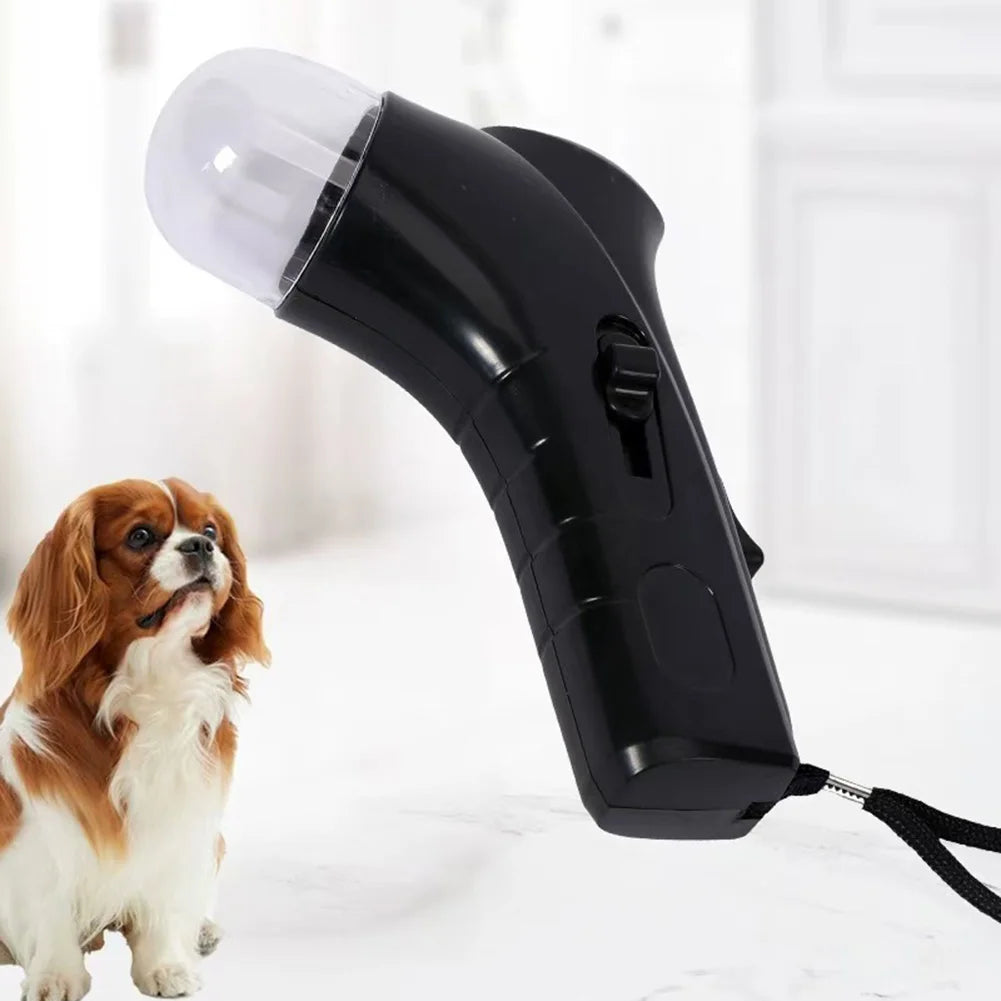 Dog Food Training Equipment Portable Interactive Treat Dispenser Launcher Gun Pet Snack Feeder for Dog Cat Exercise Training ﻿