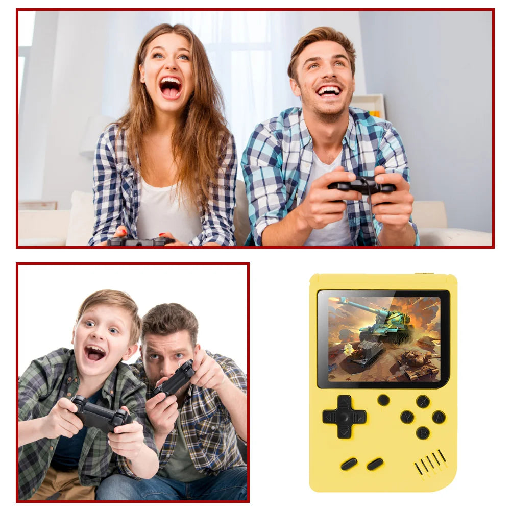 800 in 1 Retro Game Console 3in Color LCD Screen Retro TV Mini Video Gaming Console Handheld Game Player Boy Kids Gift