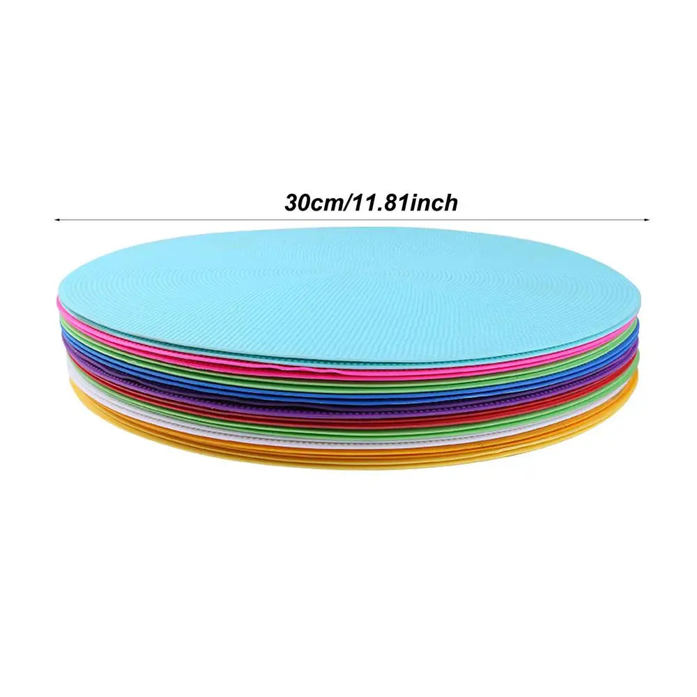 Soccer Training Flat Disc Football Training Marker Plate Exercising Plate Disc For Soccer Multifunctional Training Equipment For