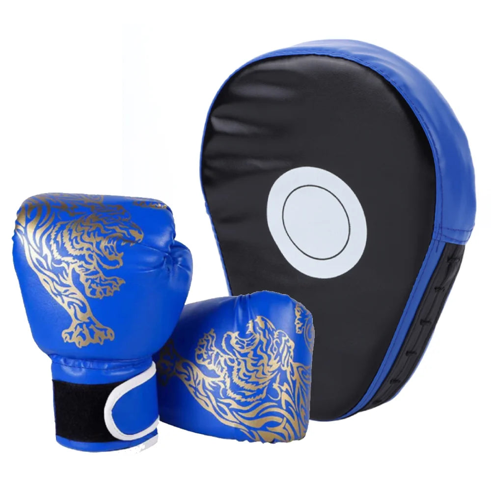 Martial Arts Training Curved Boxing Pad PU Leather Punching Bag Muay Thai Taekwondo Sanda Kickboxing Boxing Focus Pad Hand Targe