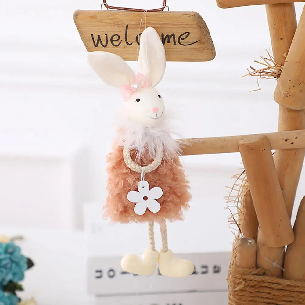 Mini Simulated Animal Rabbit Toys Cute Animal Soft Simulation Doll Easter Birthday Gift Kids Toy Bedroom Decor Kids Gift