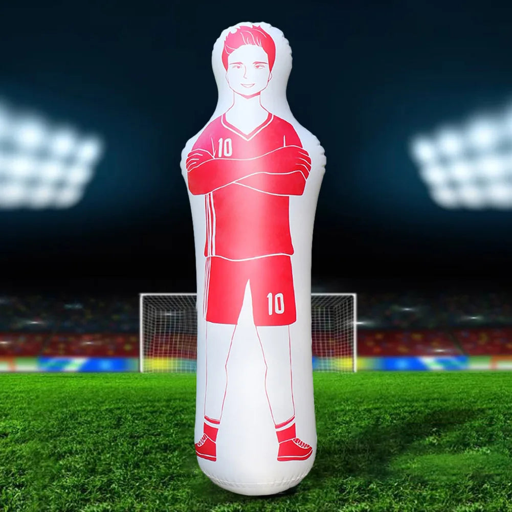 Air Mannequins Free Kick Defender Standing Boxing Bag Football Practice Tumbler for Home Exercise for Children Adults