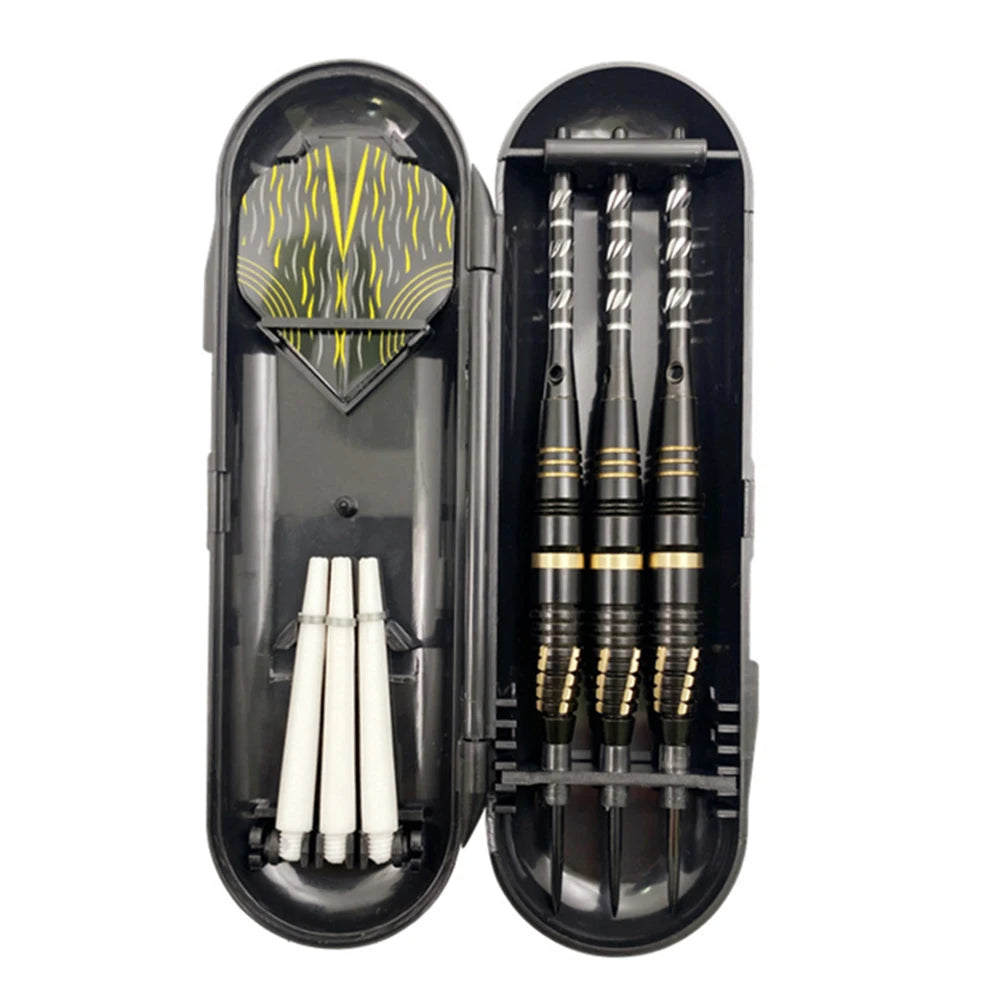 3pcs/Set Needle Tip Darts Portable Dart Flights Shafts Durable Replaceable Multipurpose with Storage Case for Fitness Equipmen